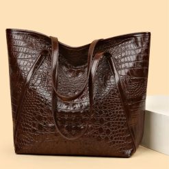 grand sac crocodile