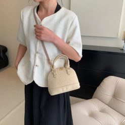 sac croco vintage 1960